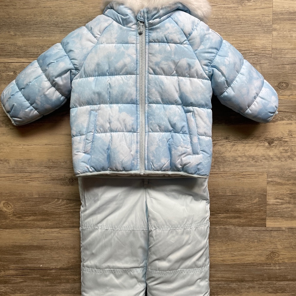 24 month snow bib and snow jacket